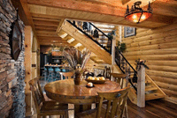 If you desire a custom log home or would like to select an existing log cabin kit from our catalog of log cabin designs, then we can provide you with the log home of your dreams. 