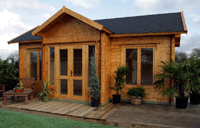 Lillevilla Log Cabins are top quality wooden garden buildings.